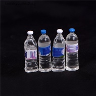 factoryoutlet2.sg 4Pcs Dollhouse Miniature Bottled Mineral Water 1/6 1/12 Scale Model Home Decor Hot