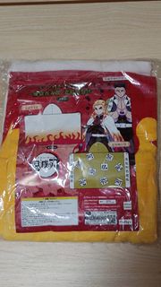 鬼滅之刃 炎柱 煉獄杏壽郎 連帽浴巾 全新 furyu 動漫 精品 鬼滅の刃 現貨 Demon Slayer Kimetsu No Yaiba 夾公仔 景品 香港namco實用 生日禮物 禮物 抽獎