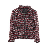 【二手】香奈兒 (Chanel) CHANEL Coco Mark 紐扣亮片斜紋軟呢外套 P38157V27588 其他女士外套 二手 A