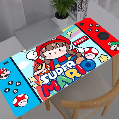 Large Gaming Mouse Pad Anime PC Pokemon Pikachu Durable Computer Gamer Desk Mat For CS GO LOL XXL La