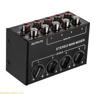Love 4-Channel Passive Mixer Small Mixer Mixer Stereo Dispenser for KTV Home Stage