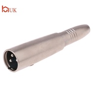 UK 1pc MIC 3 Pin XLR Male Plug to 1/4 Inch 6.35mm Mono Female Ja Audio Cable
 TH