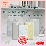 Local Delivery 30x60cm Waterproof Marble Wall Sticker for Kitchen and Bathroom Easy to Apply Durable