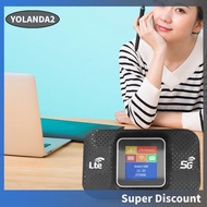 [yolanda2.sg] 4G Lte WIFI Router Mobile WiFi Router 150Mbps Sim Card Slot 3650mAh for Car