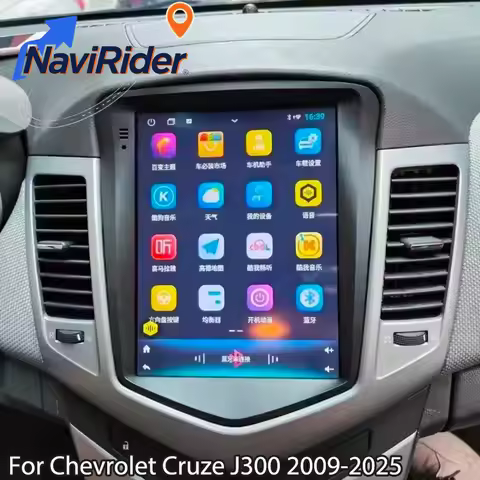 10.4" Screen Android 15 Multimedia Player For Chevrolet Cruze J300 2009-2025 Navigation Carplay Car 