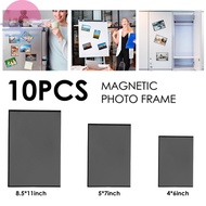10Pcs Picture Frames Photo Pocket Reusable Sign Holder Clear PVC Photo Frame 4x6inch/5x7inch/8.5x11i