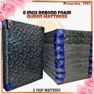 🔥Queen Mattress Rebond Foam 8 Inch / Tilam Kelamin 8 Inci / Tilam Queen Rebond,🔥Ready Stock