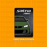 SATRIA NEO - ATM CARD STICKER - TOUCHNGO STICKER - TN STICKER - ACCESS CARD STICKER - DEBIT CARD STI