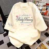 (24 Hours Delivery) Angle Official Women's Short-Sleeved Shirt New Korean Style T-Shirt Beautiful Pa
