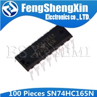 100pcs/lot New SN74HC165N DIP-16 74HC165 74HC165N 8-BIT PARALLEL-LOAD SHIFT REGISTERS IC