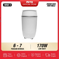 Mesin Cuci Mito WM 1 Mesin Cuci Portable Mito WM-1 Washing Machine WM1 Mesin Cuci Kecil Mitochiba Me