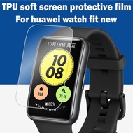 {lolo watch } beiziye Huawei Watch Fit New Smart Full Screen Protective Film Soft Clear Tpu Protector