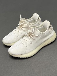 👑adidas originals Yeezy Boost 350 V2'Triple White'白冰淇淋 男女同款