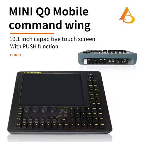 AICPOSE DMX Stage Mini MA2 Console 120G SD Effect Lighting Controller For DJ Disco Concert Events We