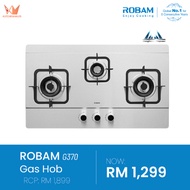 ROBAM 86cm Built In Gas Hob G370 / Dapur Gas G370 / Gas Stove / KUTCHENHAUSS