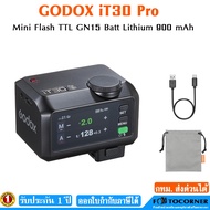 Godox iT30 Pro TTL Mini Flash Speedlite GN15 Battery ในตัว 7.4V / 900mAh