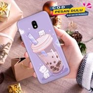 Case Hp Samsung Galaxy J3 Pro J5 Pro J7 Pro Latest [Boba Cute] Silicone - Cassing - Softcase Glass Glass - Softcase - Casing Hp - Kesing - Case Pay On The Spot