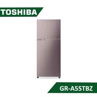 【結帳再x折】【含標準安裝】【TOSHIBA 東芝】510L 雙門變頻冰箱 (N)典雅金 GR-A55TBZ (W2K9)