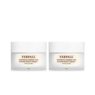 YERPALL Ginseng Hyaluronic Acid Vitamin Night Cream 10g อุดมด้วยสารสกัดโสมและไฮยาลูรอนิคแอซิด 4D