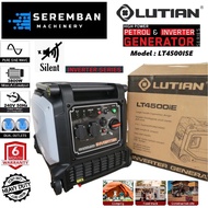 Lutian LT4500iSE 240V 3.8kW/3800Watt Portable Silent Inverter Generator (Battery Push Start) - 6 Mon