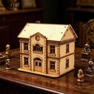[YIJU] 1/72 European Building Model Kit Multipurpose Handmade Architecture Model