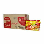 Maggi Curry mee Instant 5+1 12pack (6x79g)