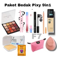 Paket Kosmetik Bedak Pixy 10 in 1 / Paket Make Up Bedak Pixy
