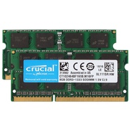 Crucial 2RX8 PC3 12800S DDR3 1600Mhz 8gb Laptop Memory 8G  DDR3L PC3L 12800S 1600MHZ Notebook Module