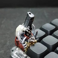 Chainsaw Man Anime Keycap Resin Gun Demon Custom Key Caps Personalized Artisan Keycaps for Mechanica