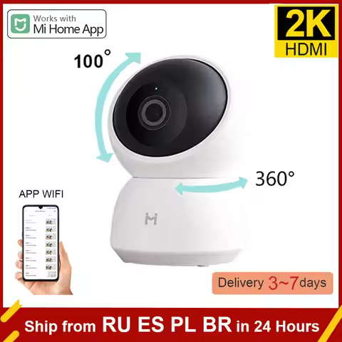 Smart Camera 2K A1 1296P IP Camera WiFi Night Vision 360 Angle Video Camera Baby Security Monitor Wo