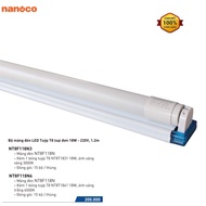 Nanoco 18W T8 LED Bulb + Tube Trough Set - NT8F118N3, NT8F118N6