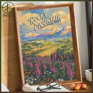 【Anti Moisture Backboard】A2 A3 A4 Wooden Photo Frame Large Size Picture Frame 【Without Gasket】