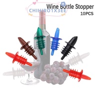CHIHIRO1X3EE Wine Dispenser, Random Color Rubber Wine Bottle Stopper, Durable Threaded Design No Lea