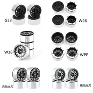 4pcs 2.2 Inch Beadlock Wheel Rim for 1/10 RC Crawler Axial Wraith SCX10 II 90046 TRX-4 TRX6