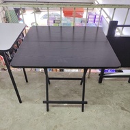 TOP point DIY Folding in Half Table / Meja Lipat / meja kayu kaki besi
