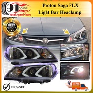 Proton Saga FL/FLX ( Benz Look ) Double Projector Headlamp With Light Bar