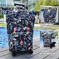 Resizeable 360° 4-Wheel Trolley Bag (SG Seller)
