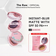The Raw. SunDation Instant-Blur Matte Sun Cushion Foundation SPF 50+++ 15g