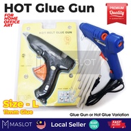 Big Hot Glue Gun 11*195MM Glue Sticks Industrial Mini Guns Thermo Electric Heat Temperature Tool Hot