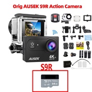 Orig AUSEK S9R Action Camera Ultra HD 4K 60FPS Waterproof Camera Anti-shake WIFI Remote Control Spor