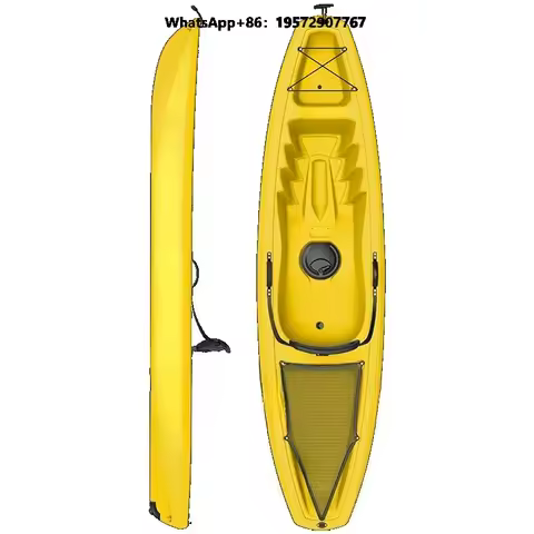 For Single Used Recreational Sit-On-Top Kayak for Lakes Rivers Beginners One Adult Person