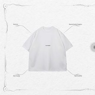 Goopi “DE-03” Oversized Logo Tee - White  全新1號