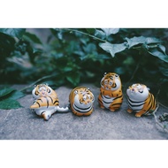 Model 52toys Blind Box Fat Tiger, Cat Emperor full set Of 8