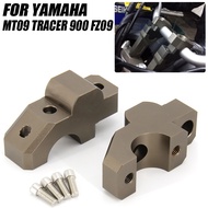 2021FOR YAMAHA MT09 Tracer 900 GT FZ09 Motorcycle Handle Bar Riser Clamp Extend Handlebar Adapter Mount 2021 2020 2019 2018 2017