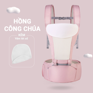 Địu em bé 0-2 tuổi chống gù đa năng BBShine Địu cho bé 6 tư thế vải lưới thoáng mát – SS013