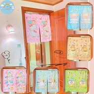 Cute Short Door Curtain Japanese-style Door Curtain Kitchen Doorway Curtain Dining Room Short Curtain