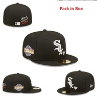 Classic Chicago White Sox Full Cap MLB 59FIFTY Caps Close Fitted Caps Sports Embroidery Men Women Ha