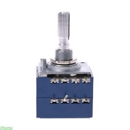 dusur Potentiometer RH2702 8 Pin Serrated Split Shaft 6MM Precision 27-type A100K 100K