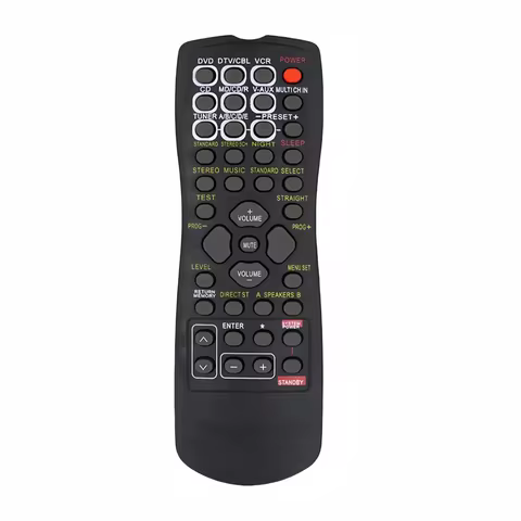 New Remote Control For Yamaha AV Receiver RX-V440 RX-V630 RX-V611 RX-V640 RX-V650 RX-V657 RX-V661 RX