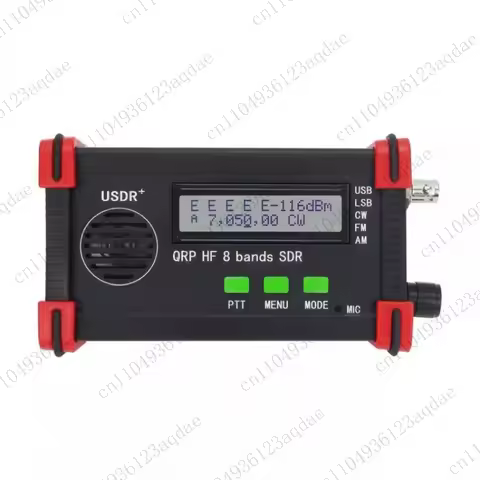 2025 New USDR High Frequency SDR FT8 USB LSB CW FM AM Transceiver QRP HF 8 Band QRP SSB Transceiver 